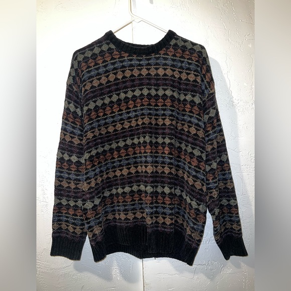 Vintage Grandpa Multi-Colored Oversized Sweater - Picture 2 of 9